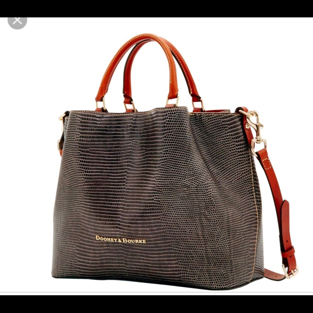 Dooney & Bourke Large Barlow Tote Bag Grey - Picture 4 of 12